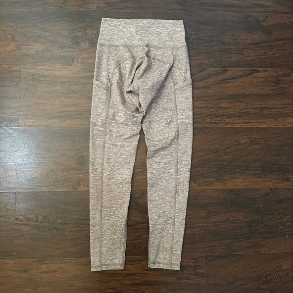 Aerie Offline heathered brown the Hugger leggings size S - Picture 4 of 9